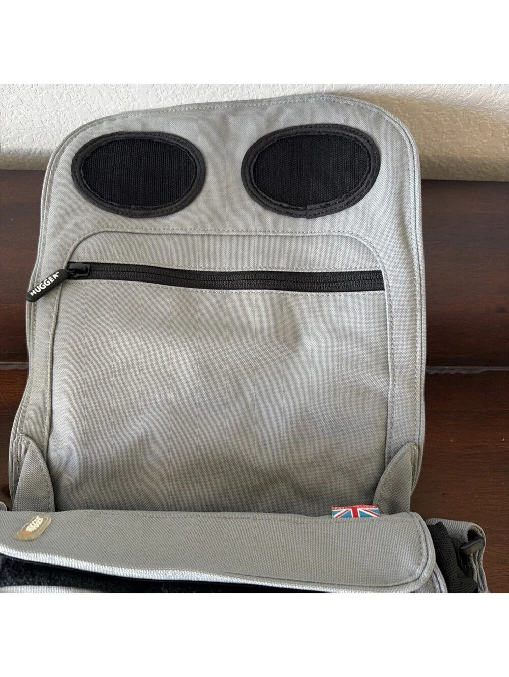 HUGGER Camera Bag Cross Body Or Shoulder. Water Resistant. Padded